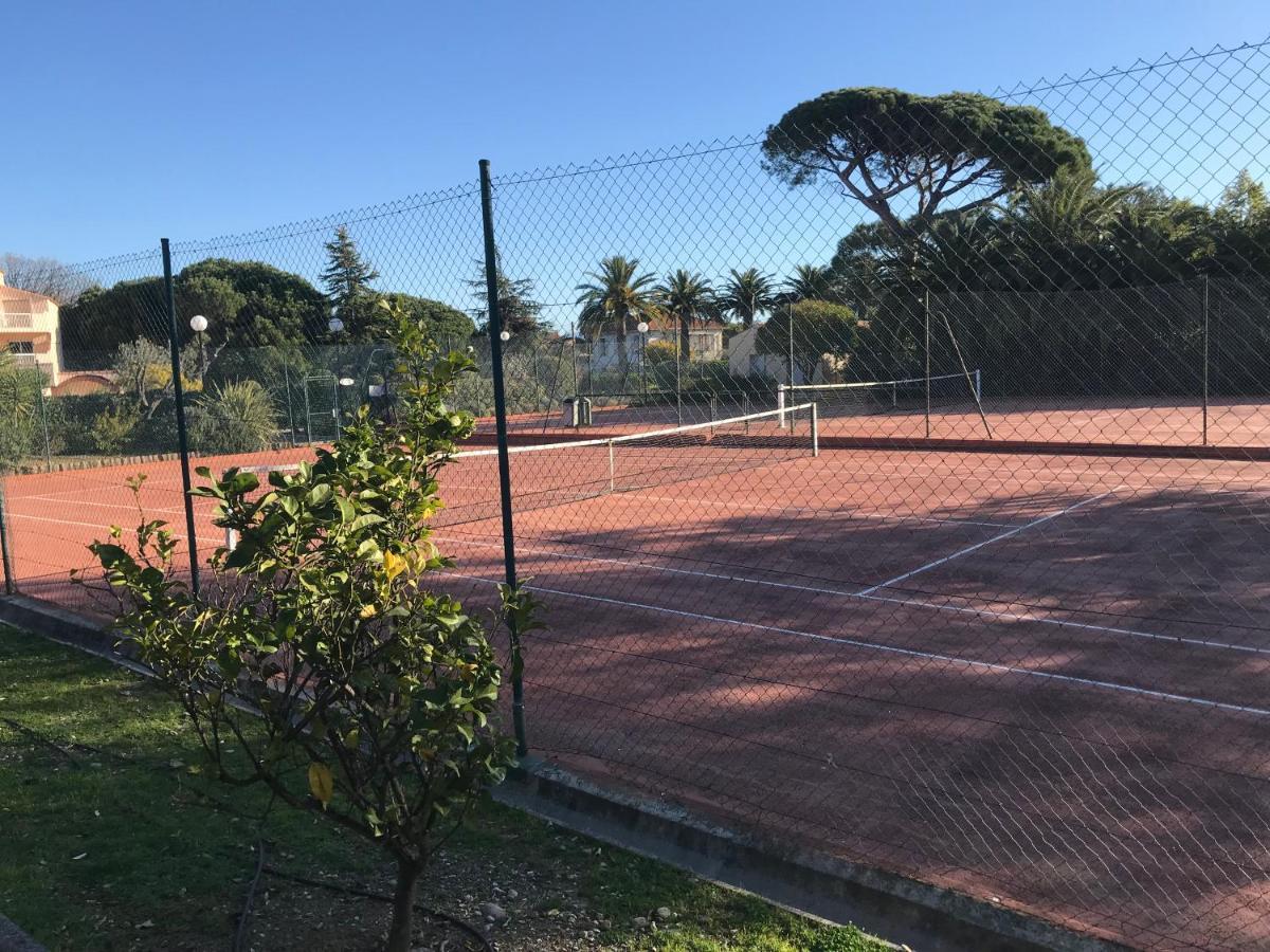 Appartement 2 Pieces, Renove, 2 Piscines+Tennis, Mer, Climatisation Antibes Dış mekan fotoğraf